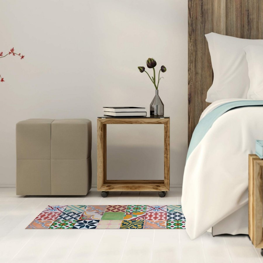 Tppe Stor Planet Multifarvet Mosaik 100 % PVC (50 x 110 cm) #17