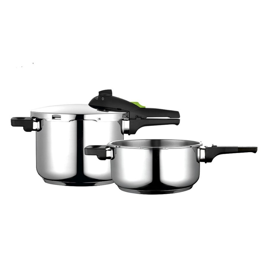 St med Ekspres-Gryder Fagor Rustfrit stl 10 L 2 Dele #1