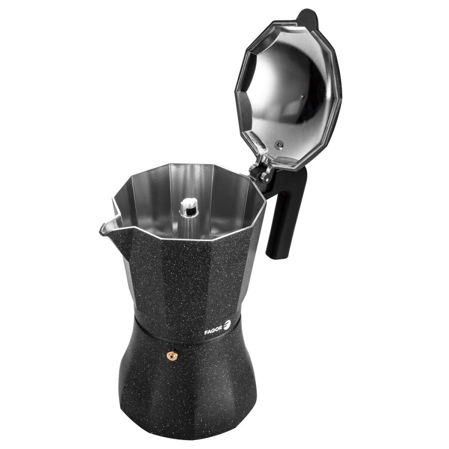 Italiensk Kaffekande Fagor Sort Aluminium #3