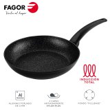 Stegepande Fagor VIVANT Sort Aluminium � 20 cm #1