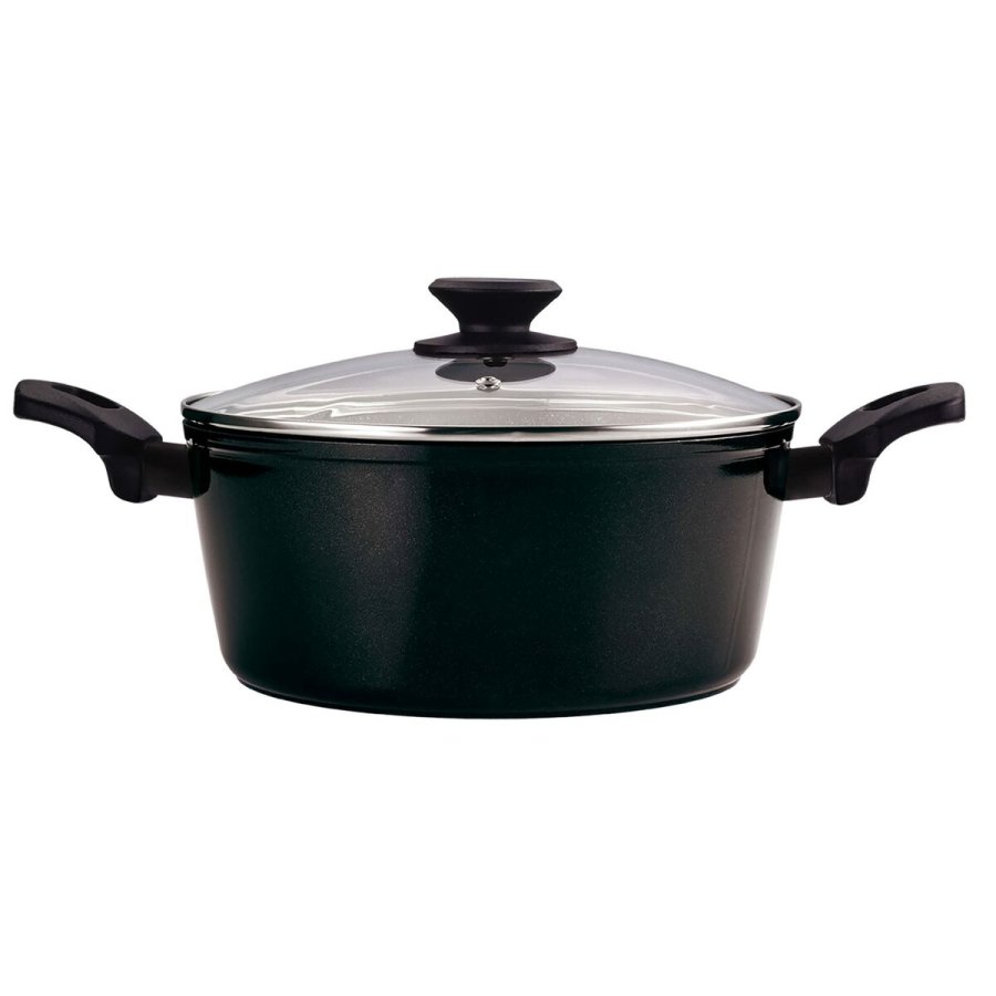 Gryde med l�g Fagor VIVANT 24 NEGRA Sort Aluminium 4,8 L #1