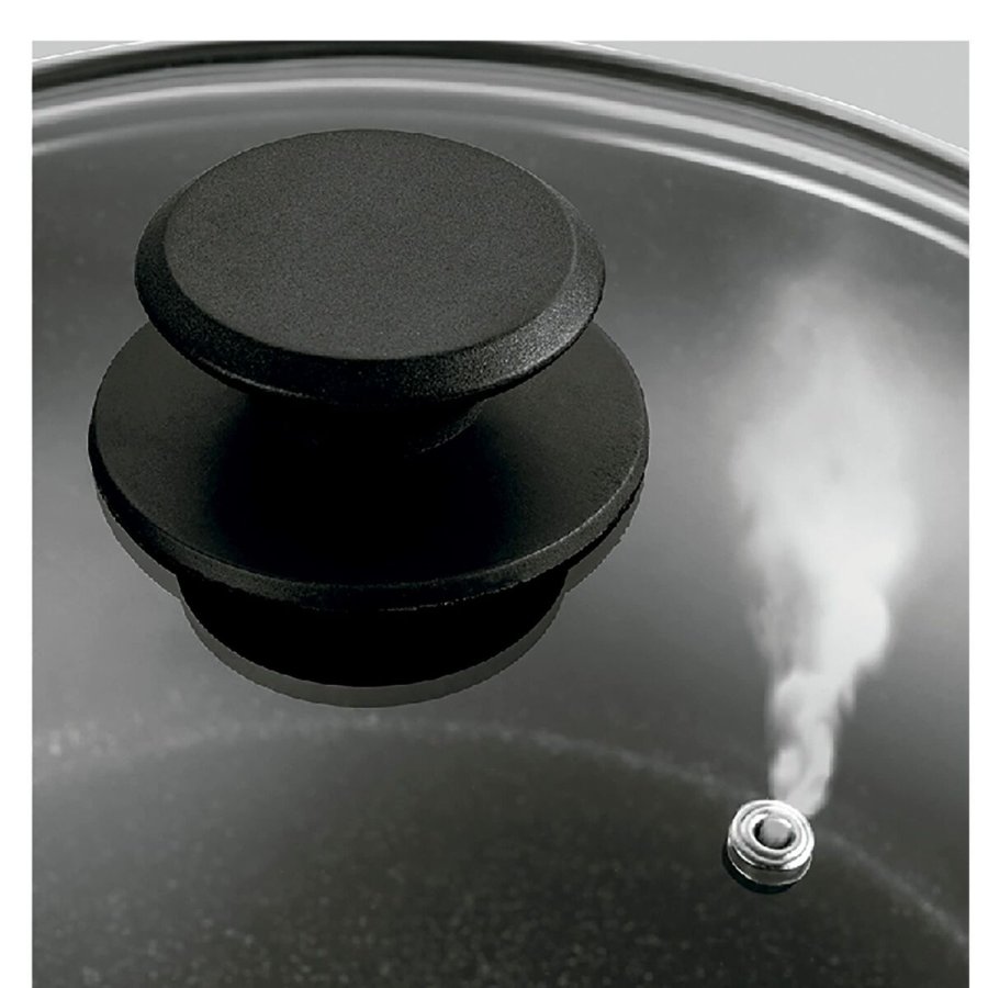 Gryde med l�g Fagor VIVANT 24 NEGRA Sort Aluminium 4,8 L #3