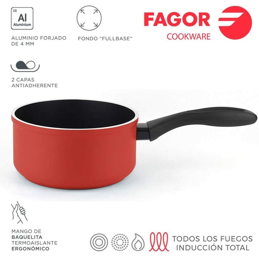 Kasserolle Fagor Smedet aluminium Gr  16 cm #7