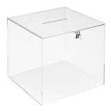 Urne Archivo 2000 Gennemsigtig 30 x 30 x 30 cm #1