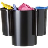 Papirkurv Archivo 2000 Sort polystyren 18 L #2