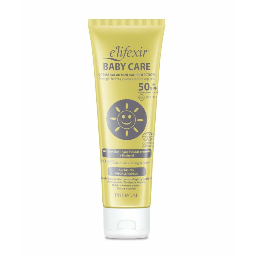 Solcreme til brn Elifexir Mineral Protection 100 ml SPF 50+ #1