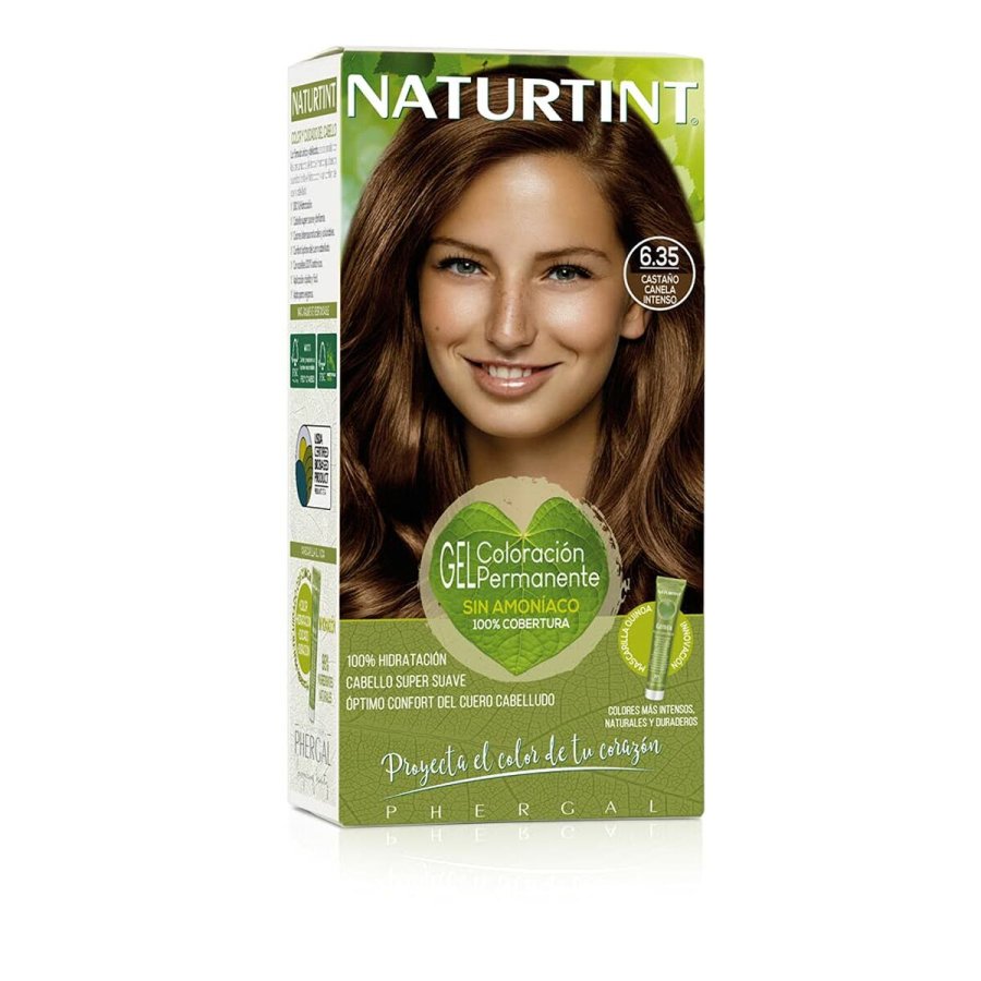 Permanent Farve Naturtint Naturtint 6.35 castao canela intenso Uden ammoniak (170 ml) #1