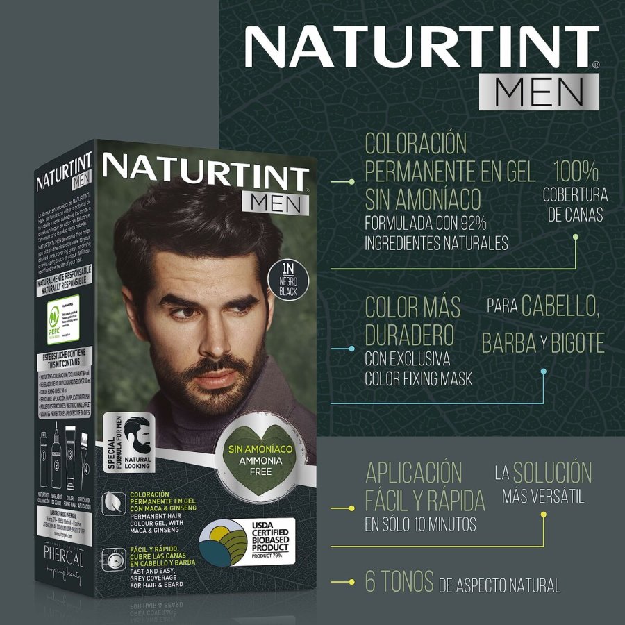 Permanent Farve Naturtint NATURTINT MEN N 4n-Castano Natural #3