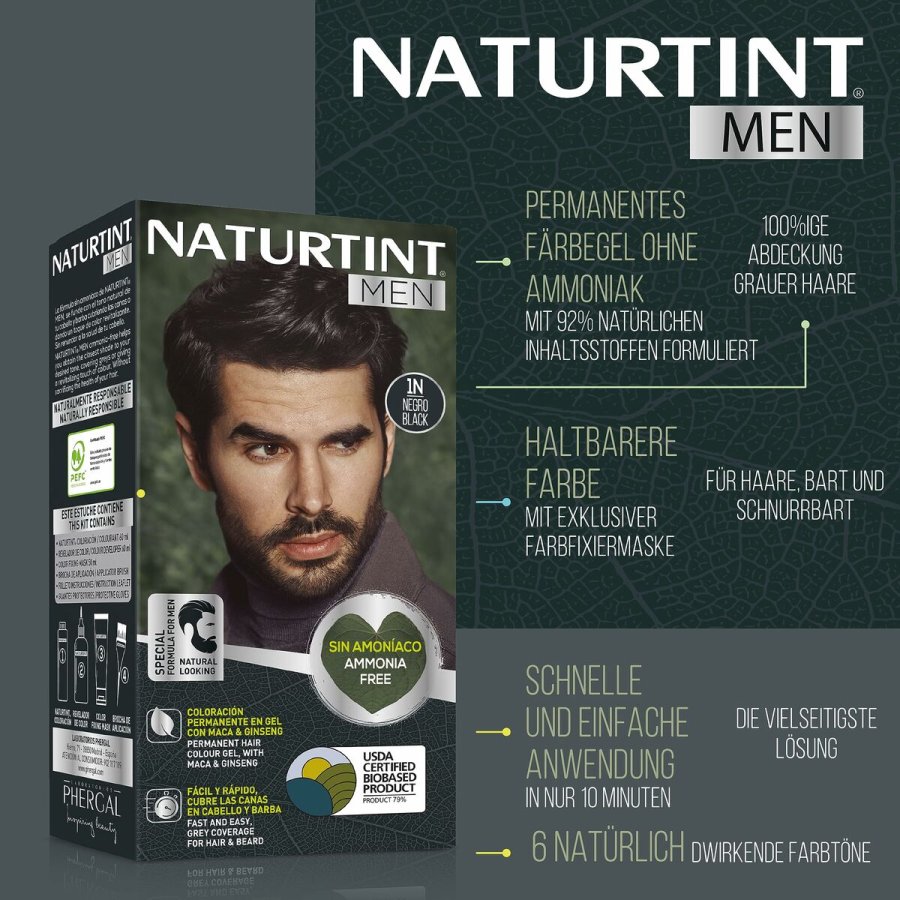 Permanent Farve Naturtint NATURTINT MEN 6-rubio oscuro #3