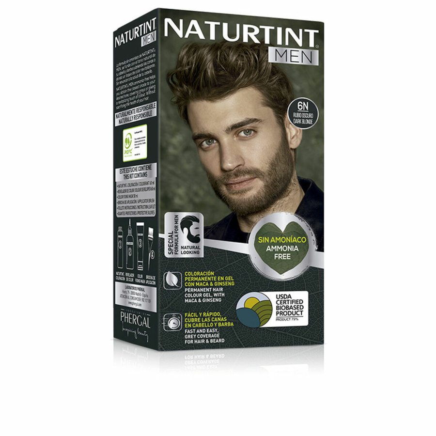 Permanent Farve Naturtint NATURTINT MEN 6-rubio oscuro #1