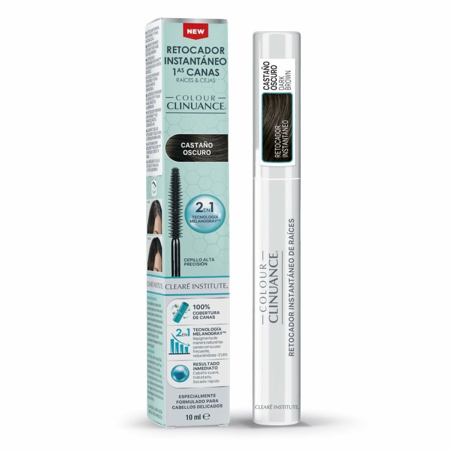 Farve til jenbryn Clear Institute COLOUR CLINUANCE Mrk Kastanje 10 ml #1