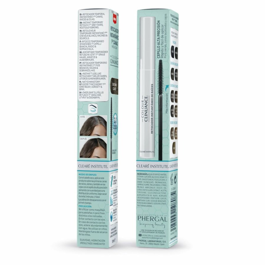Farve til jenbryn Clear Institute COLOUR CLINUANCE Klar Kastanje 10 ml #5