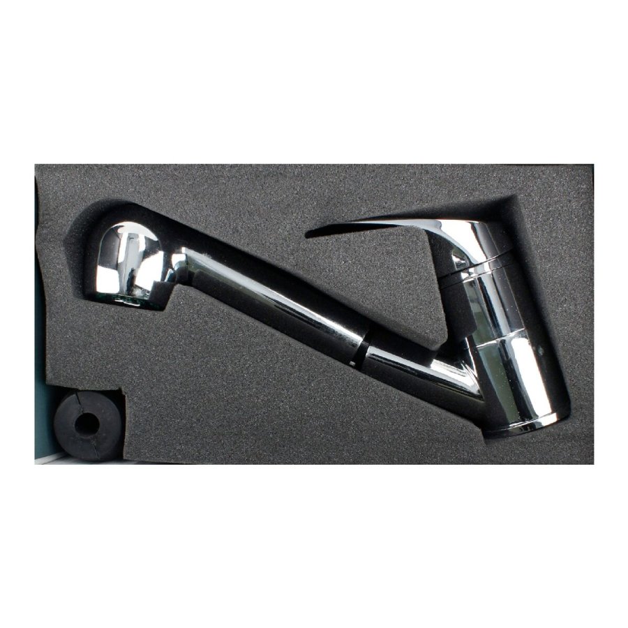 Enkelt hndtag Sink Mixer Fontastock Zink #13