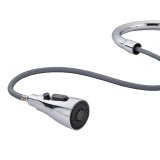 Hane med blandingsbatteri Fontastock Krom Rustfrit st�l Kobber Keramisk Zink Legering C-formet H�j #4