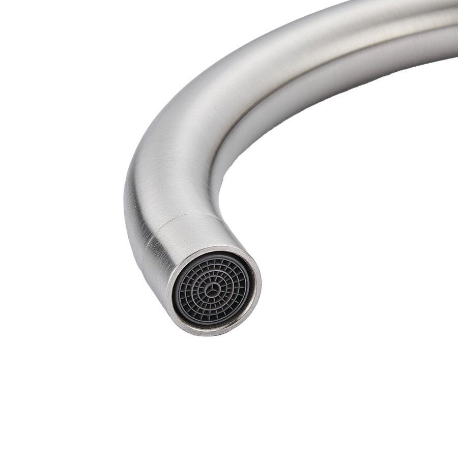 Hane med blandingsbatteri Fontastock Gr Rustfrit stl Keramisk Zink Legering C-formet #4