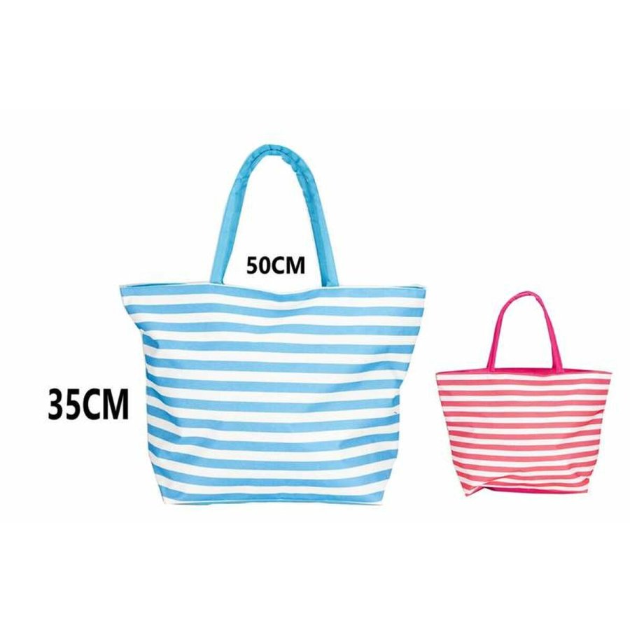Strandtaske Bismark Bl Pink Oxford 50 x 16 x 35 cm #3