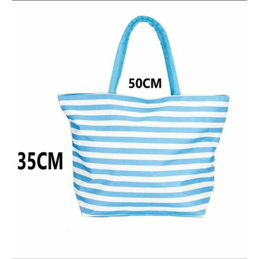Strandtaske Bismark Bl Pink Oxford 50 x 16 x 35 cm #4