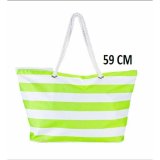 Strandtaske Bismark Bl Hvid Oxford 59 x 19 x 40 cm #4