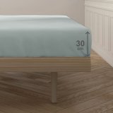 Monteret bundark Happy Home Lysegr Seng 150 #6