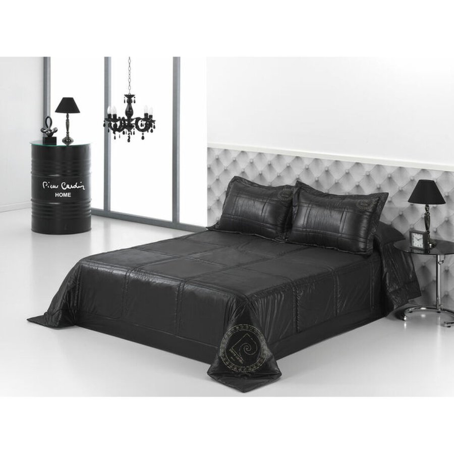 Sengetppe (vattppe) Hosteline BLACK LINE Sort Seng 90 Seng 105 (2 Dele) #1