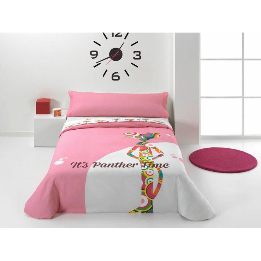Dynebetrk st Hosteline PINK PANTER Pp Multifarvet Seng 90 3 Dele #1
