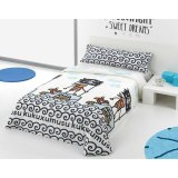 Dynebetrk st Hosteline PATAPALO Multifarvet Seng 90 3 Dele #1