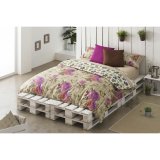 Dynebetrk st Lois VINTAGE Brun Seng 90 150 x 230 cm 3 Dele #8