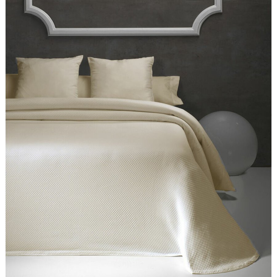 Sengetppe (vattppe) Hosteline JOYA Beige Seng 105 (1 Dele) #1