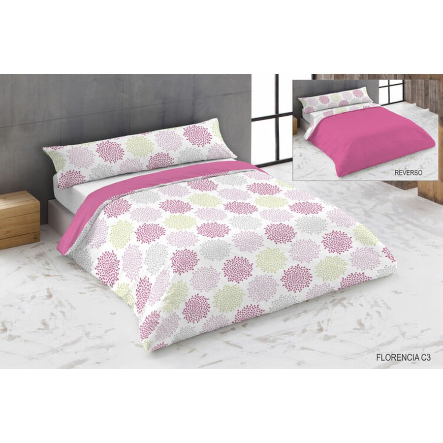 Dynebetrk st Hosteline FLORENCIA Pink Seng 180 3 Dele #1