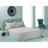 Sengetppe (vattppe) Hosteline RETRO Beige Seng 90 180 x 260 cm (2 Dele) #1
