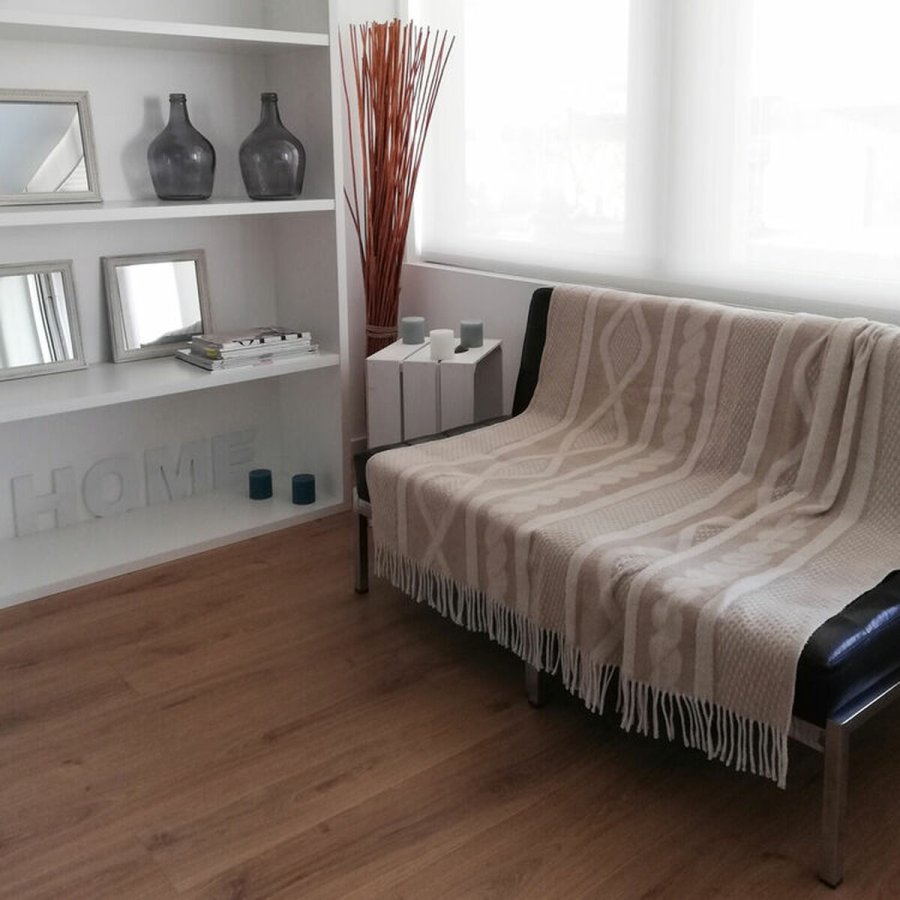 Colchas Hosteline AZALEA Beige 130 x 170 cm #1