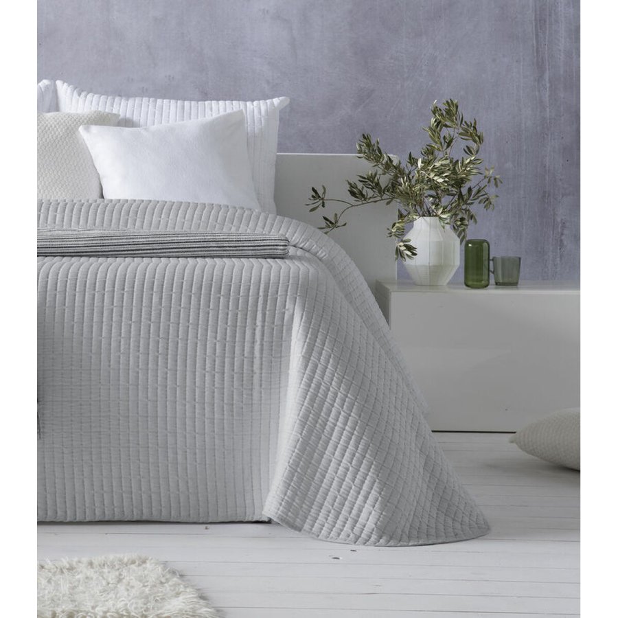Sengetppe (vattppe) Hosteline AGNES Perlegr Seng 150 (1 Dele) #1