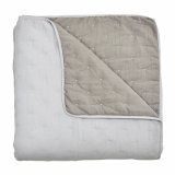 Sengetppe (vattppe) Pierre Cardin LORENA Hvid Seng 150 (3 Dele) #1