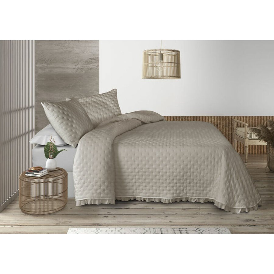Sengetppe (vattppe) Pierre Cardin AROA Beige Seng 90 (2 Dele) #11