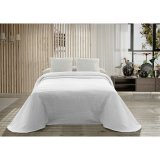 Sengetppe (vattppe) Hosteline PALMA Hvid Seng 105 #1