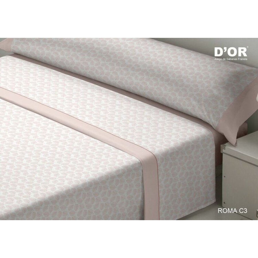 Sengetj st D'Or ROMA Pink Seng 135 Franela #1