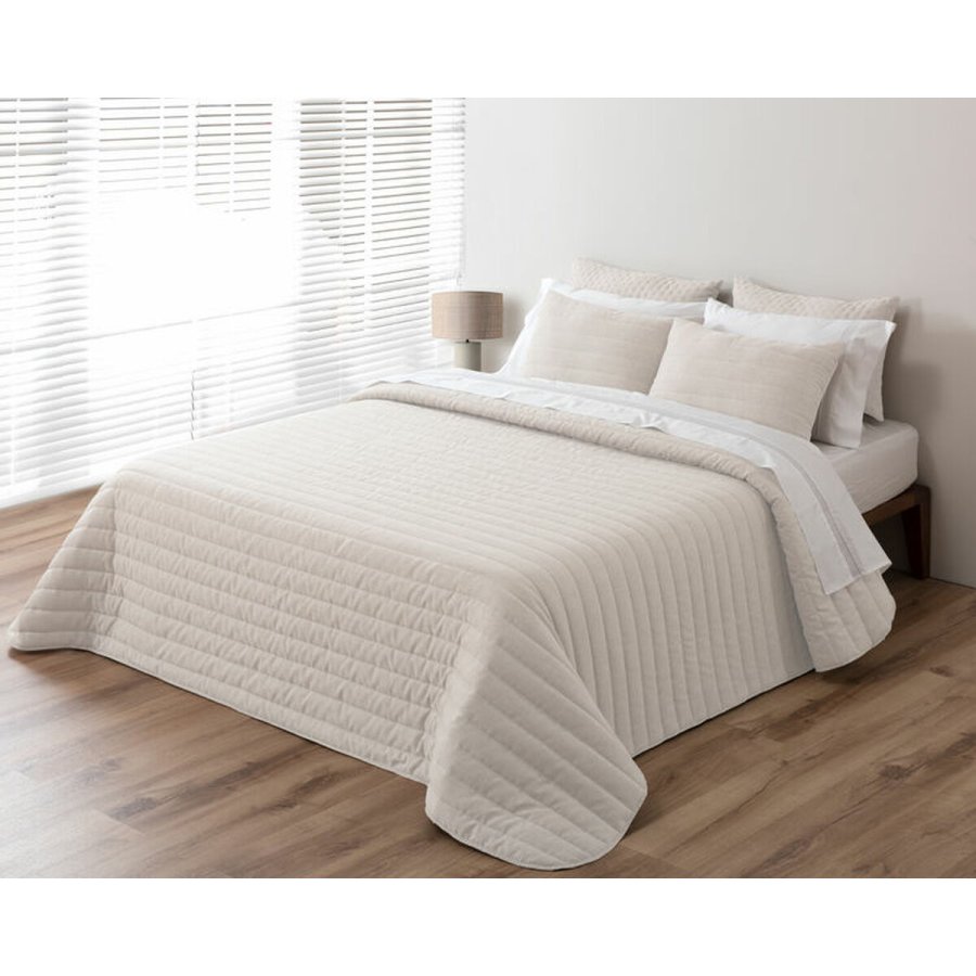 Sengetppe (vattppe) Pierre Cardin LINO Beige Seng 150 #1