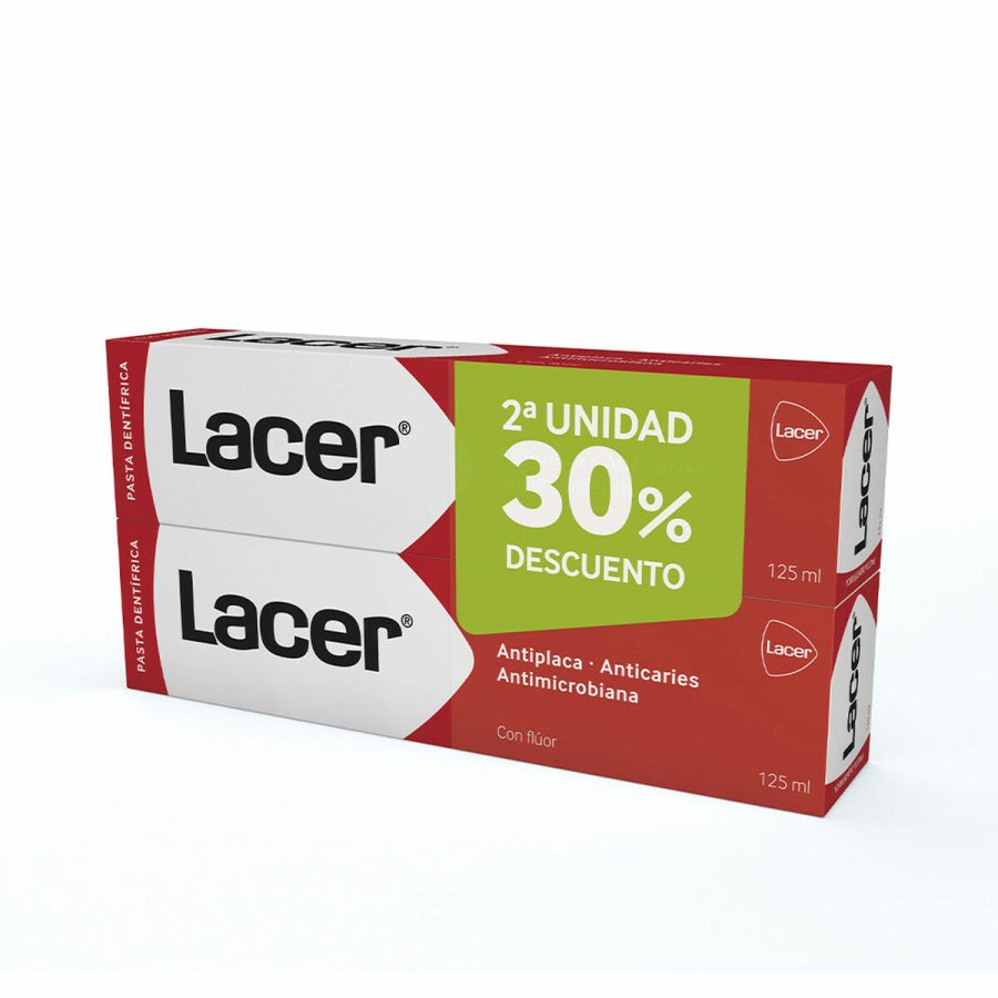 Komplet Action Tandpasta Lacer 2 x 125 ml (2 Dele) #1