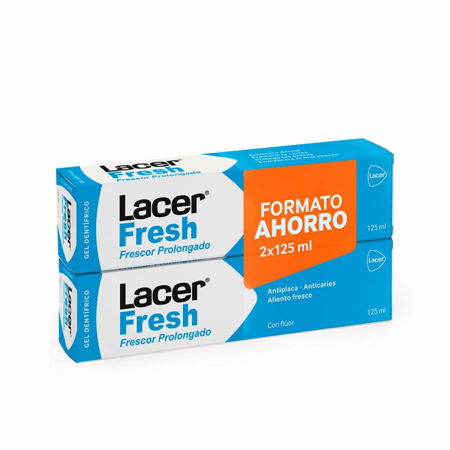 Pasta de Dentes Hlito Fresco Lacer LacerFresh 2 x 125 ml #1