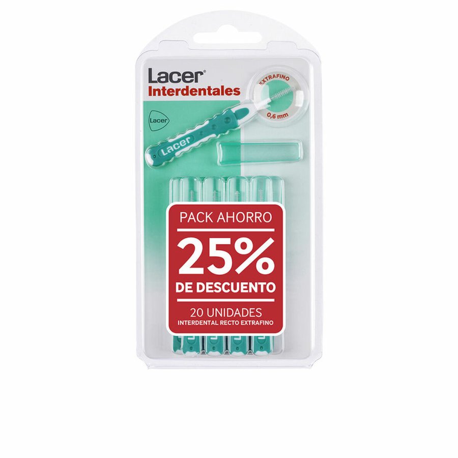 Escova de Dentes Interdental Lacer ANGULAR EXTRAFINO 2x 10 enheder #1