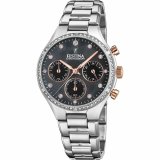 Herreur Festina F20401/4  36 mm Sort Slvfarvet #1
