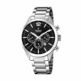 Herreur Festina F20343/8 Sort Slvfarvet #1
