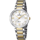 Herreur Festina F16937/A Guld Slvfarvet #1