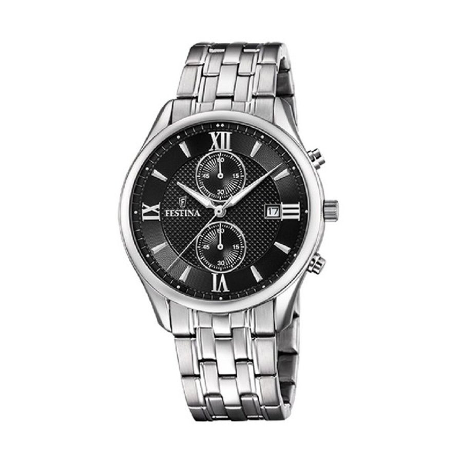 Herreur Festina F6854/8 Sort Slvfarvet #1