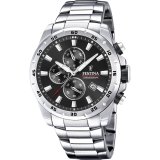 Herreur Festina F20463/4 Sort Slvfarvet #1