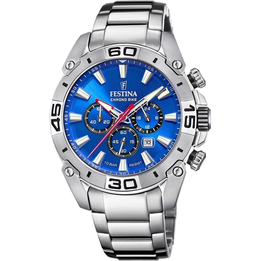 Herreur Festina F20543/2 Gr Slvfarvet #1