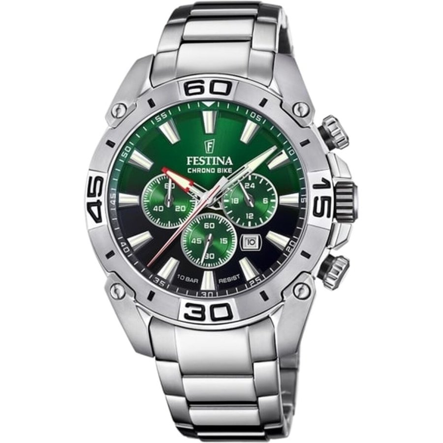 Herreur Festina F20543/3 Gr Slvfarvet #1
