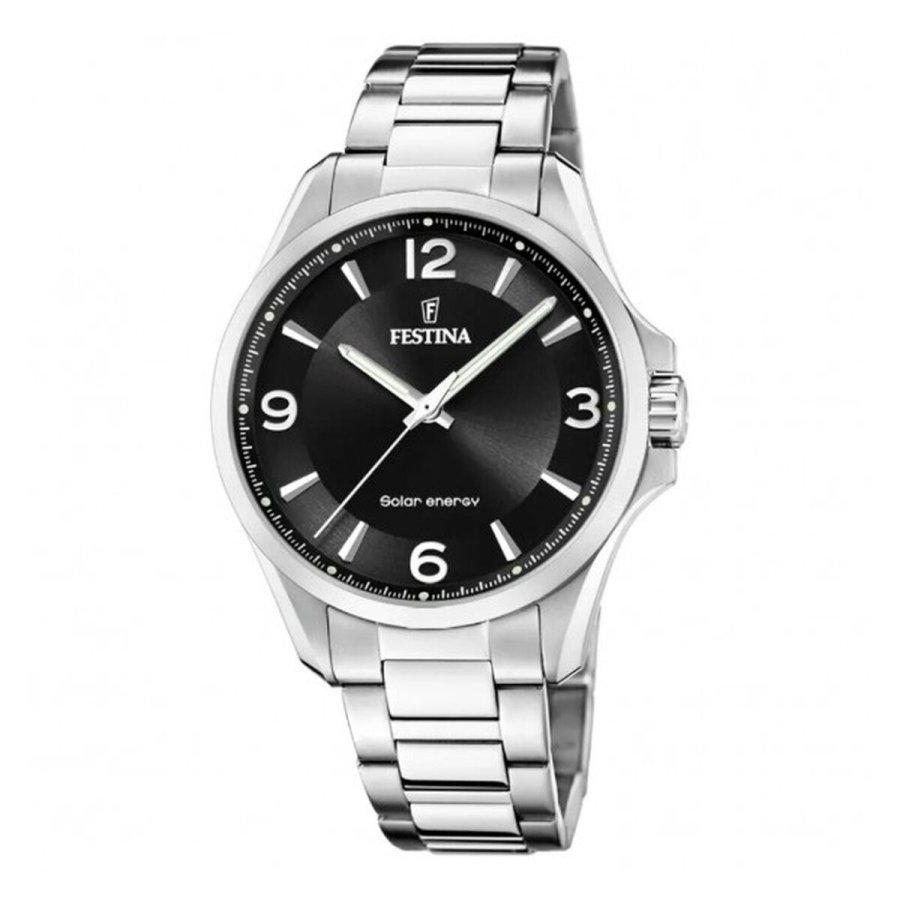 Herreur Festina F20656/4 Sort Slvfarvet #1