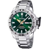 Herreur Festina F20665/2 Grn Slvfarvet #1