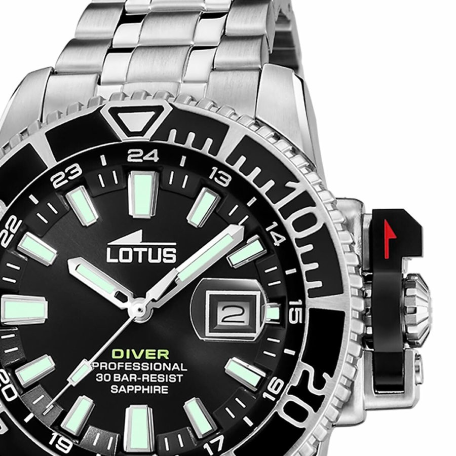 Herreur Lotus 18938/4 Sort Slvfarvet #2